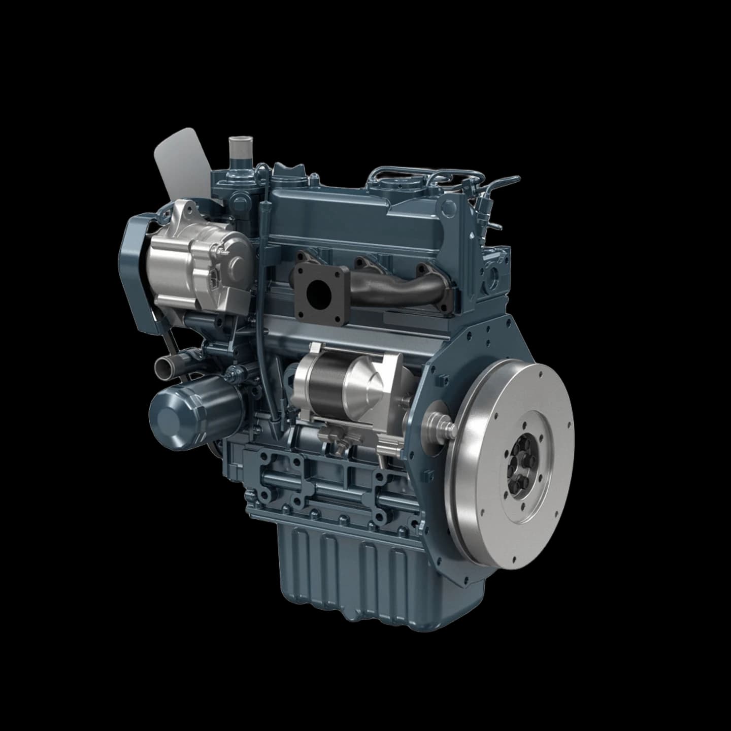 Дизельный двигатель Kubota D1105-E3B