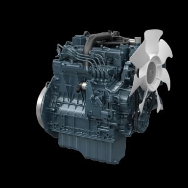 Дизельный двигатель Kubota V1505-T (турбо) — фото 1