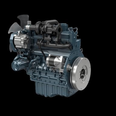 Дизельный двигатель Kubota V1505-T (турбо) — фото 2