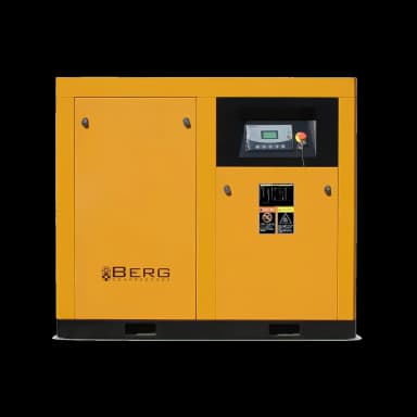 Винтовой компрессор BERG ВК-30, 7 бар, с преобразователем (7 бар, IP 55, С преобразователем) — фото 1