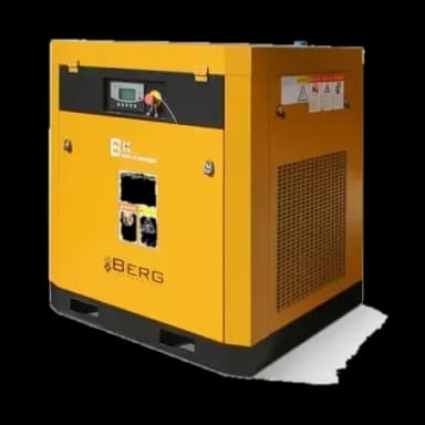 винтовой компрессор BERG ВК-7.5, 7 бар, с преобразователем (7 бар, IP 55, С преобразователем) — фото 1