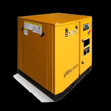 Винтовой компрессор BERG ВК-7.5Р, 16 бар, с преобразователем (16 бар, IP 55, С преобразователем) — фото 1