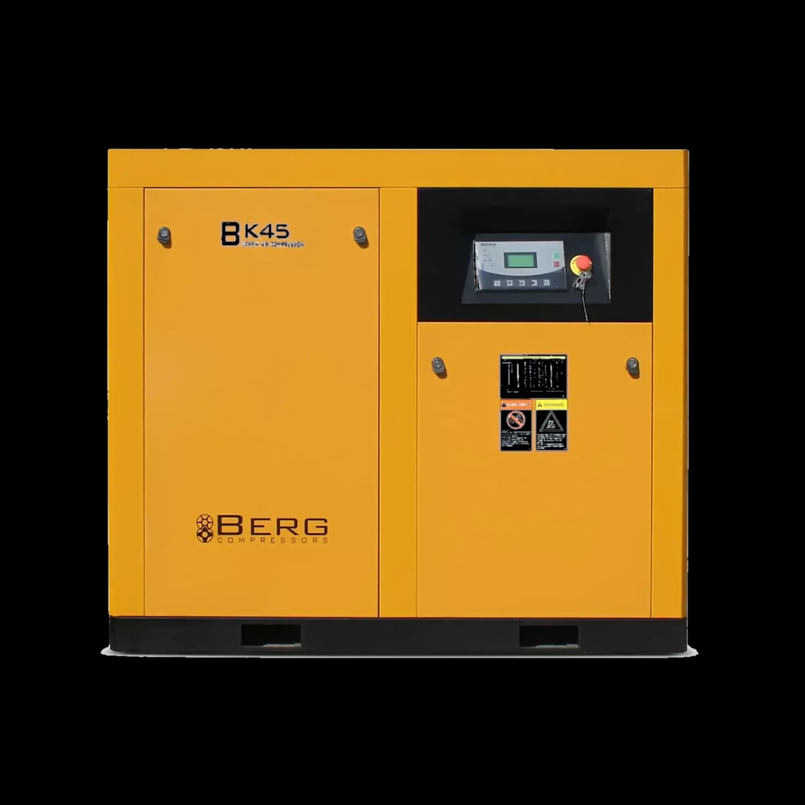 Винтовой компрессор BERG ВК-45, 7 бар, с преобразователем (7 бар, IP 55, С преобразователем) — фото 2