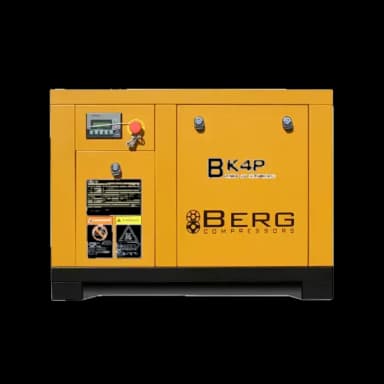 Винтовой компрессор BERG ВК-4Р, 7 бар, с преобразователем (7 бар, IP 55, С преобразователем) — фото 7
