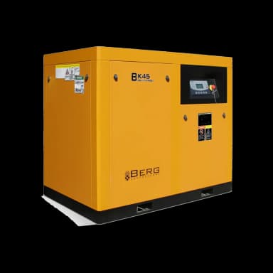 Винтовой компрессор BERG ВК-45, 7 бар, с преобразователем (7 бар, IP 55, С преобразователем) — фото 3
