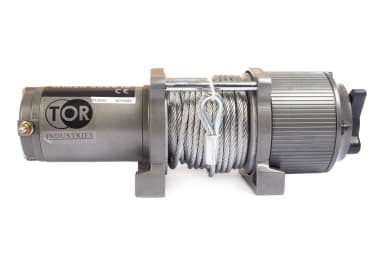 Лебедка автомобильная электрическая 2720кг  20м 12В TOR P6000 BASE — фото 1
