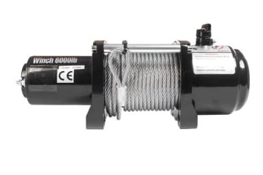 Лебедка автомобильная электрическая 2720кг 20м 12В TOR P6000 — фото 1